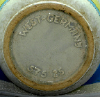 Bay
Keramik shape 575, base photo, West German Pottery