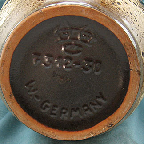 Carstens Vase Shape 7312, mark photo, West German
pottery