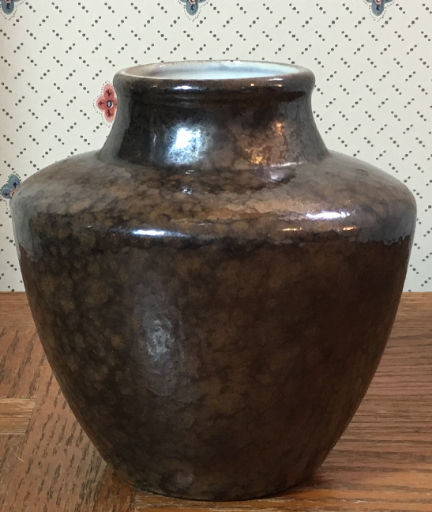 Ceramano vase with Nubia glaze