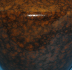 Glaze detail, Ceramano Nubia, West German pottery