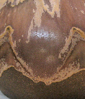 Dumler and Breiden pitcher, glaze detail