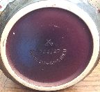 Dümler & Breiden vase 766, mark photo, West German pottery