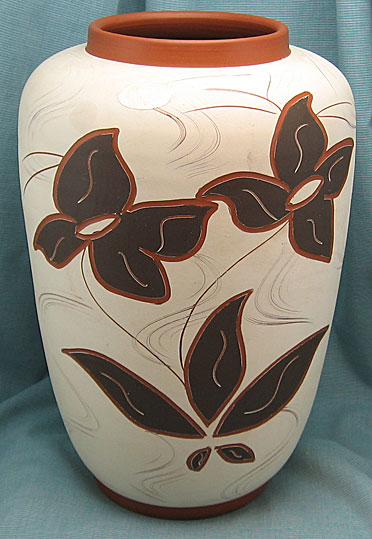 Eiwa Klinker Vase with Oslo Decoration