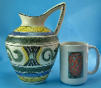 ES Keramik shape 683 with floral decoration