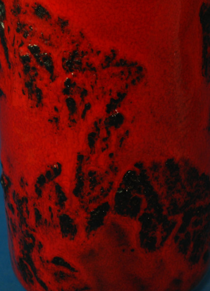 Graflich Vase with Volcanic Glaze, detail photo