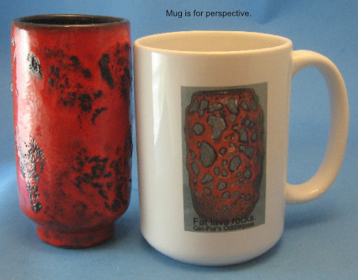 Graflich Vase with Volcanic Glaze