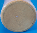 Gramann vase, mark photo, East German Pottery
