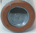 Gramann vase, mark photo, East German Pottery