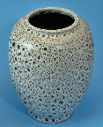 Kuch vase with volcanic glaze