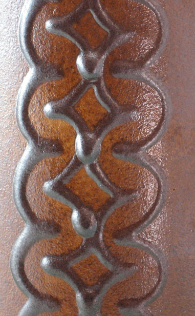 Lausitzer vase, detail photo