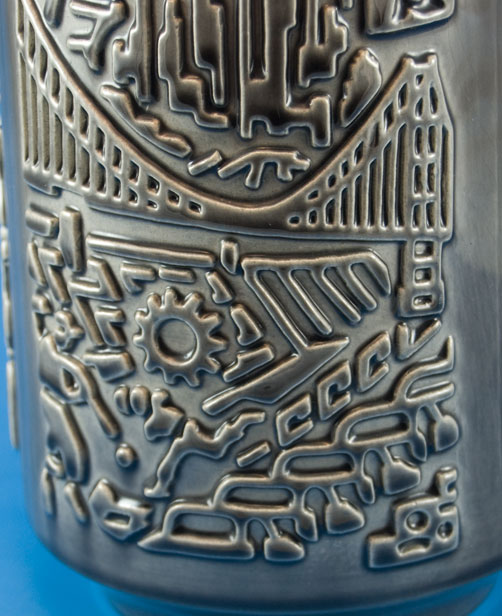 Ilkra Panorama vase 1033, detail photo