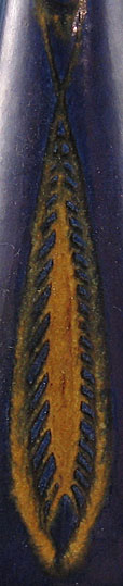 Luise Duncker vase, detail photo