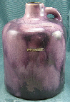 Otto Keramik Jug, pink, lavender glaze