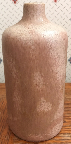 Otto Keramik bottle vase, brown glaze
