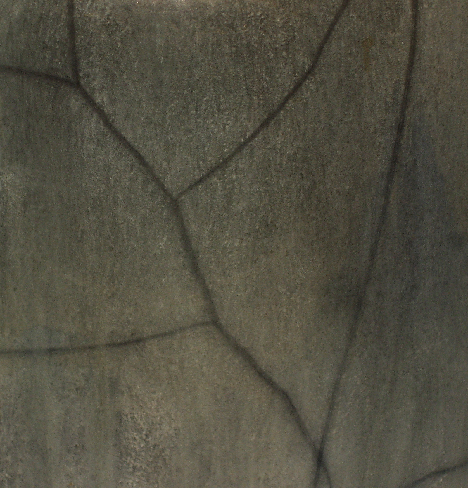 Otto Keramik Squat Jug, gray glaze, detail photo