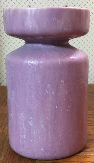 Otto Keramik Mid Century Vase, Lavender Glaze