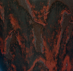 Otto Keramik vase, glaze detail