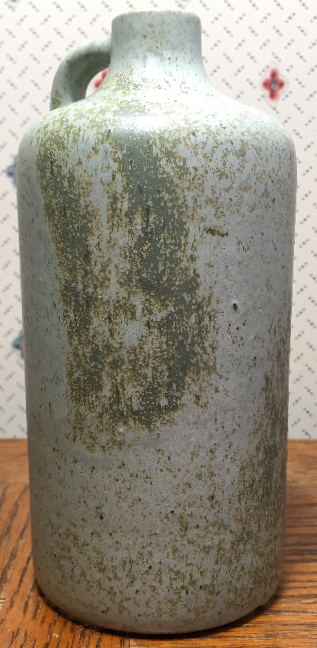 Otto Keramik Jug Vase, Green Glaze