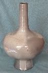 Otto Keramik Gray and White Vase