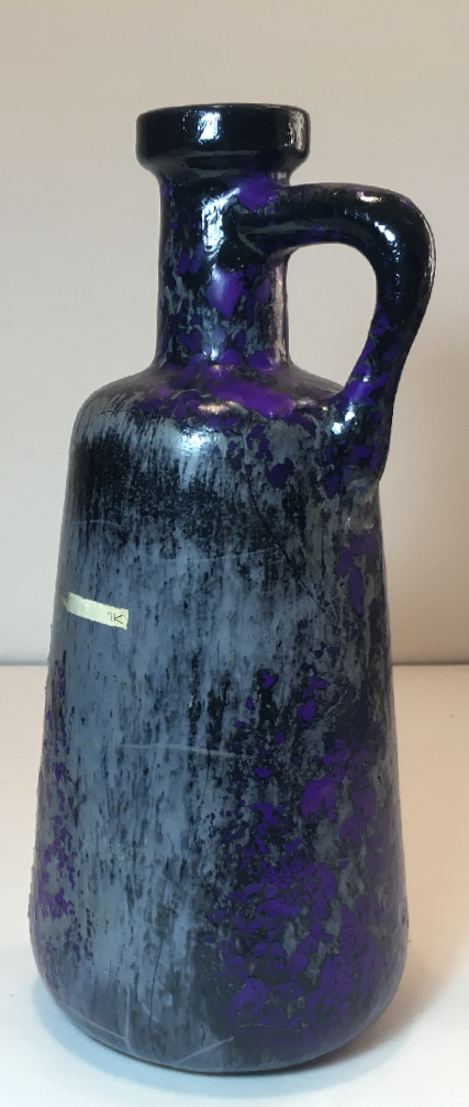 Otto Keramik Tall Jug, Purple Glaze