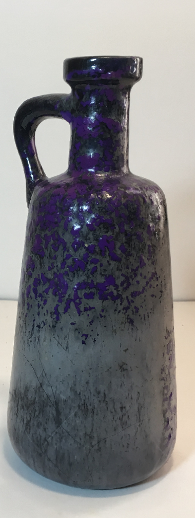 Otto Keramik Tall Jug, Purple Glaze