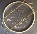Ruscha plate with Torero Decor, mark photo
